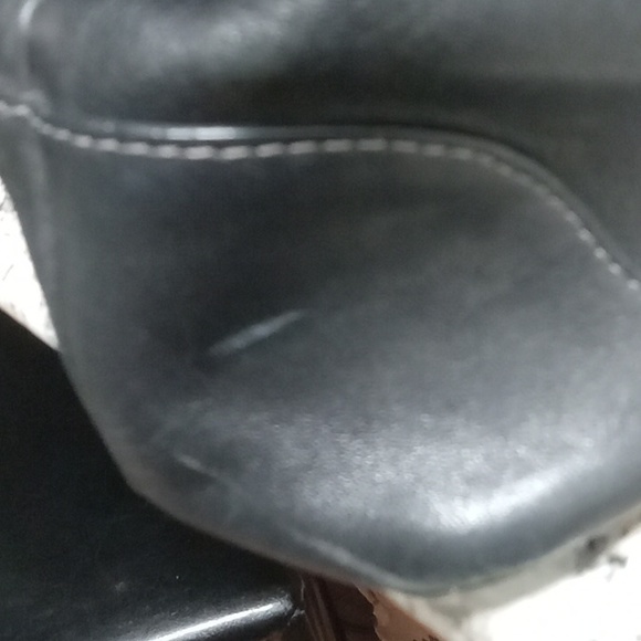 Coach authentic vintage black leather Hamptons handbag - Picture 15 of 16